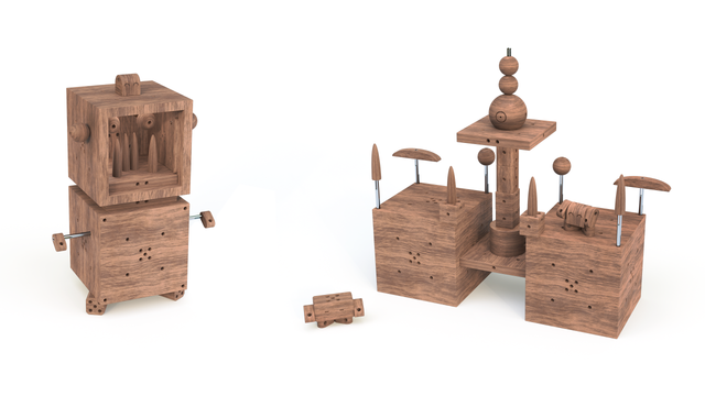 WoodMeer kombi modeller bygget med dansk design byggesaet i trae store traemodeller