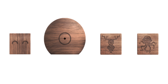 WoodMee® Krea - hakke & kugle - WoodMee